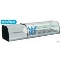 Enfriador tapas 6 bandejas 2 pisos 160x42x33.
