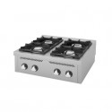 Cocina a gas 4 fuegos sobremesa 800x750x335.