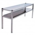 ESTANTE  SOBREMESA DOBLE 150X35X65
