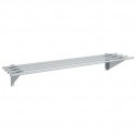 ESTANTE MURAL TUBO REDONDO 80X40X20