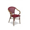 Sillón tubo aluminio plastificado
