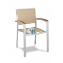 SILLÓN EN ALUMINIO PLASTIFICADO