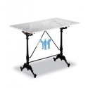 MESA ALUMINIO 110X65.