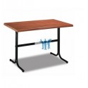 MESA TUBO ACERADO 100X60.