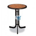 MESA TUBO OVAL Ø 70