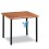 MESA TUBO ACERADO 60x60