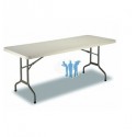 MESA TUBO ACERADO 200X90.