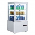 Expositor Refrigerado cristal 4 caras 58L 45x40x82.