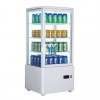 Expositor Refrigerado 4 Caras 78 litros Blanco de 447x400x969