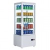 ARMARIO EXPOSITOR REFRIGERADO 4 CARAS 98 LITROS BLANCO