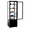 Expositor Refrigerado 4 Caras 238 litros Negro de 515x485x1715