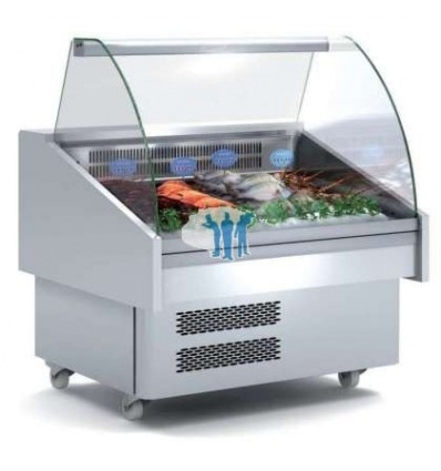 Vitrina Expositora Refrigerada Pescado / Marisco 1035x915x1185