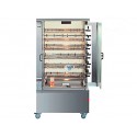 Asador de pollos a gas 6 espadas doble MCM