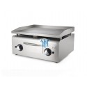 Plancha a gas 600 cromo.
