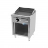 Fry-top a gas 600 rectificado estante 60x60x95