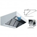 CAMPANA MURAL 200X80X55 T/BAJO CON TURBINA