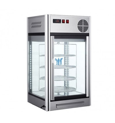 Vitrina refrigerada con rotación 47x47x87