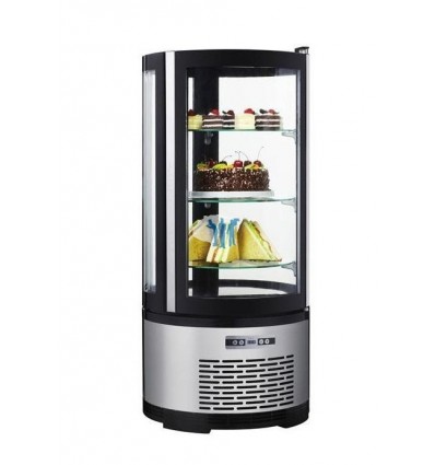 Vitrina refrigerada pastelería con rotación