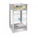 Vitrina expositora caliente sobremostrador 46x45x79.