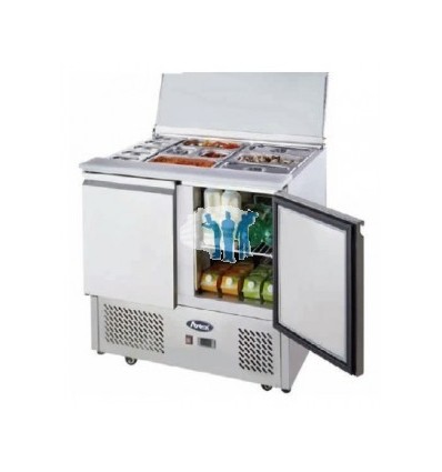 Mesa refrigerada saladette 90x70x85.