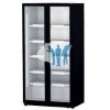 Armario expositor refrigerado 800L 2 puertas batientes