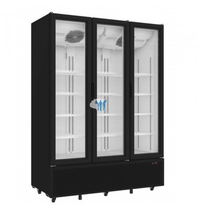 ARMARIO EXPOSITOR REFRIGERADO 3P BATIENTES 1264L