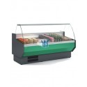 Vitrina refrigerada cristal curvo 150x94