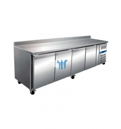 Mesa refrigerada GN1/1 4 puertas 223x70x85.