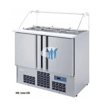 MESA REFRIGERADA 2P  PARA ENSALADAS INFRICO