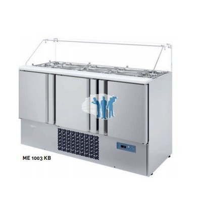 MESA REFRIGERADA 3P  PARA ENSALADAS INFRICO